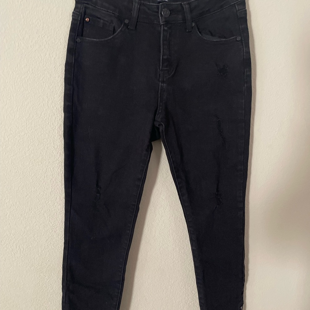 Junior Black Jeans